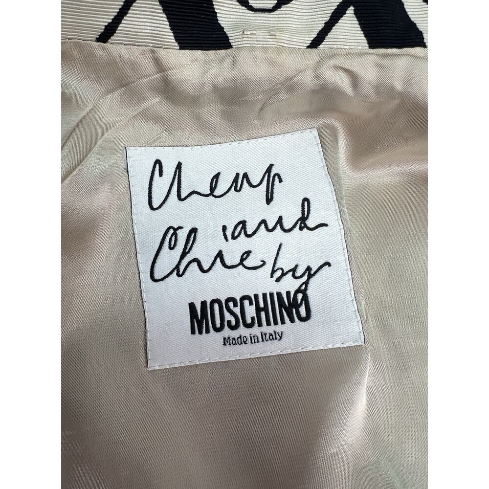 Vintage Abstract Moschino Cheap and Chic XO Love Jacket Women’s Size 10 READ - Picture 6 of 16